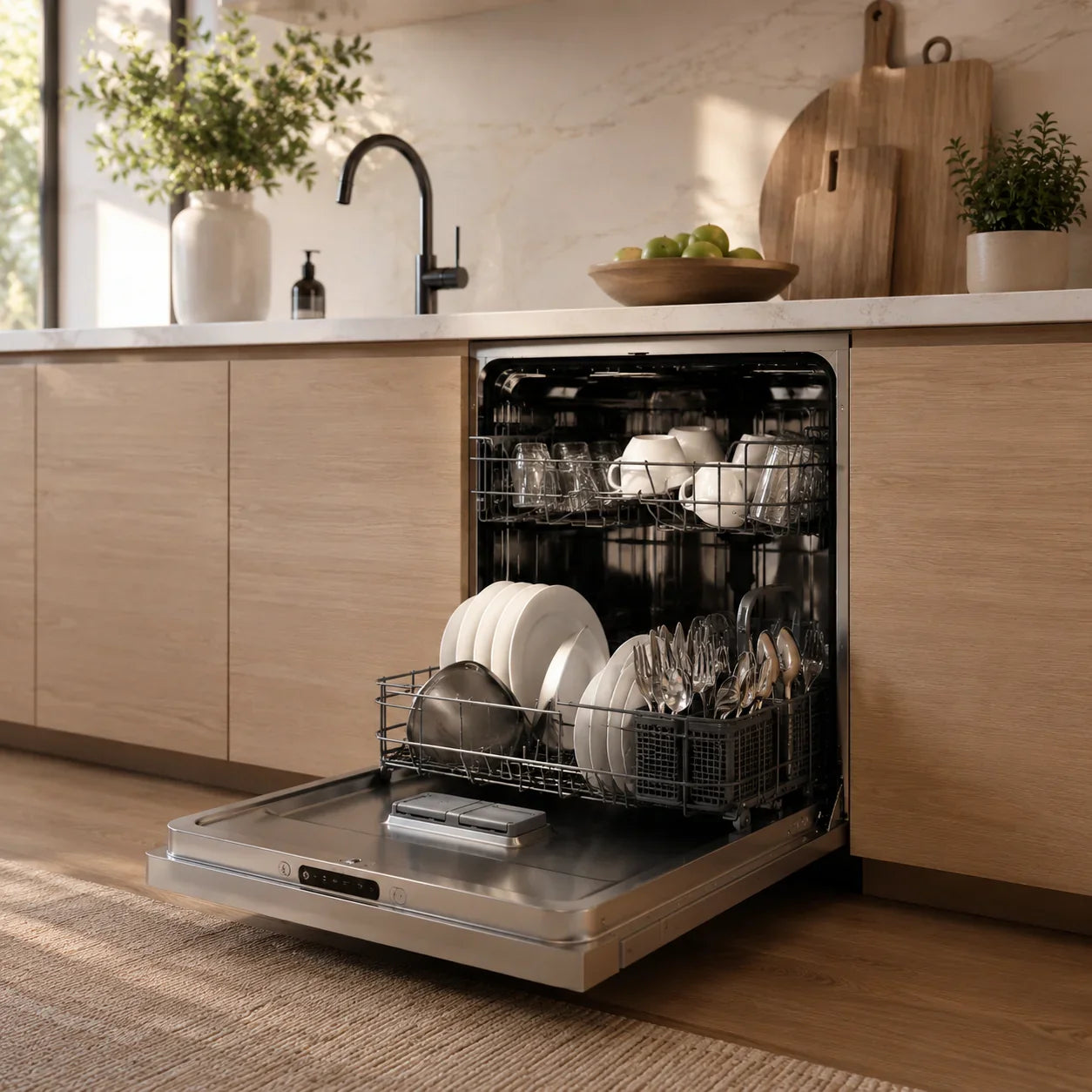 Breda Tall Tub - 24” Stainless Steel